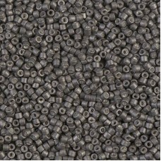 DB1175 Galvanized Matte Graphite, Size 11/0 Miyuki Delica Beads, 5.2g approx.