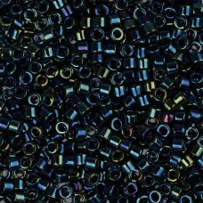 DB0002 Blue Iris, Size 11/0 Miyuki Delica Beads, 5.2g approx.