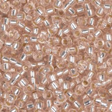Pink Mist Silver Lined, Miyuki 11/0 Seed Beads, Colour 0023, 22 Grams