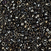 DB0026 Black Metallic Luster, Size 11/0 Miyuki Delica Beads, 5.2g approx.