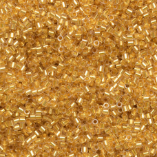 DBS0033  24KT Gold Lined Crystal Miyuki 15/0 Miyuki Delica Beads, colour 0033, ...