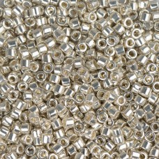 DBM0035 Silver Galvanized, Size 10/0  Miyuki Delica Beads, Colour code -35 - App...