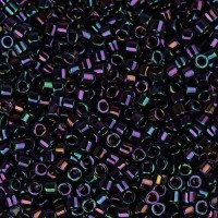 DB0004 Purple Iris, Size 11/0 Miyuki Delica Beads, 5.2g approx.