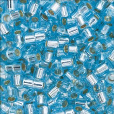 DBM0044 Aqua Silver Lined, Size 10/0  Miyuki Delica Beads, Colour  Miyuki Delica...