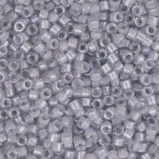 DB0080 Lavender Lined-Dyed, Size 11/0 Miyuki Delica Beads, 5.2g approx.
