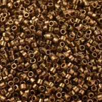 DB0115 Light Topaz Gold Luster, Size 11/0 Miyuki Delica Beads, 5.2g approx.