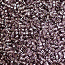 DB0146 Lilac Silver Lined, Size 11/0 Miyuki Delica Beads, 5.2g approx.