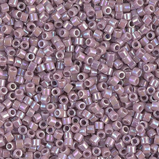 DB0158 Lilac AB, Size 11/0 Miyuki Delica Beads, 50gm bag