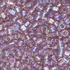 DB0173 Lilac AB, Size 11/0 Miyuki Delica Beads, 5.2g approx.
