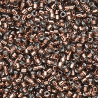 DB0184 Bronze Transparent, Size 11/0 Miyuki Delica Beads, 5.2g approx.