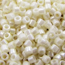 DBM0203 Light Yellow Opaque Glazed Luster, Size 10/0  Miyuki Delica Beads, Colou...