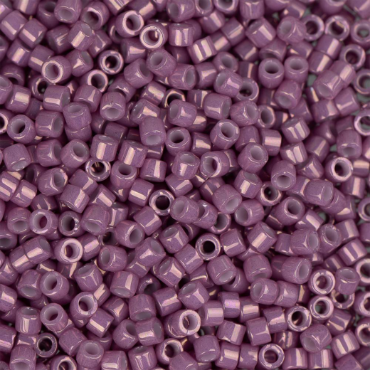 DB0253 Mauve Gold Luster, Size 11/0 Miyuki Delica Beads, 5.2g approx.