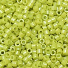 DB0262 Chartreuse Opaque Glazed Luster, Size 11/0 Miyuki Delica Beads, 50gm bag