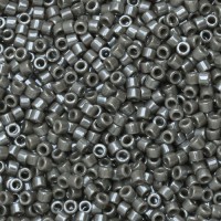 DB0268 Dark Grey Opaque Luster, Size 11/0 Miyuki Delica Beads, 5.2g approx. 