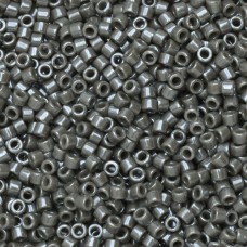 DB0268 Dark Grey Opaque Luster, Size 11/0 Miyuki Delica Beads, 5.2g approx. 