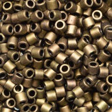 DB0311 Olive Matte Metallic, Size 11/0 Miyuki Delica Beads, 5.2g approx.