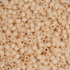 DB0353 Dark Cream Matte Glazed Luster, Size 11/0 Miyuki Delica Beads, 5.2g appro...