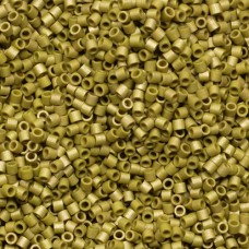 DB0371 Matte Metallic Olive Gold, Size 11/0 Miyuki Delica Beads, 5.2g approx.
