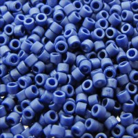 DB0377 Dark Grey-Blue Metallic, Size 11/0 Miyuki Delica Beads, 5.2g approx.