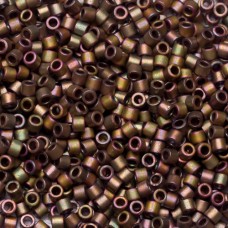 DB0380 Matte Metallic Grey Pink, Size 11/0 Miyuki Delica Beads, 5.2g approx.