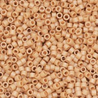 DB0389 Matte Opaque Light Terracotta, Size 11/0 Miyuki Delica Beads, 5.2g approx.