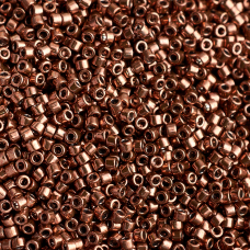 DB0460 Galvanised Cinnamon Brown, Size 11/0 Miyuki Delica Beads, 50g approx.