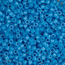 DB0659 Dark Turquoise Blue Dyed, Size 11/0 Miyuki Delica Beads, 5.2g approx.
