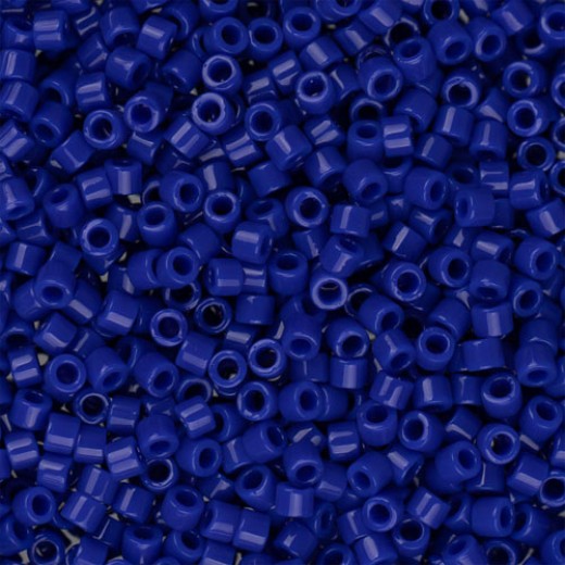 DB0726 Cobalt Blue , Size 11/0 Miyuki Delica Beads, 5.2g approx.