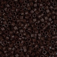 DB0734 Chocolate Brown, Size 11/0 Miyuki Delica Beads, 5.2g approx.