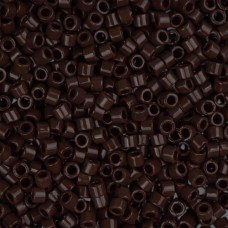 DB0734 Chocolate Brown, Size 11/0 Miyuki Delica Beads, 5.2g approx.