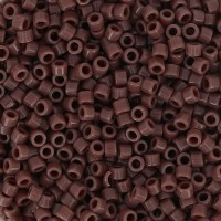 DB0735 Opaque Dark Mauve Miyuki 11/0 Delica Beads, 5.2g approx