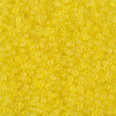 DB0743 Yellow Transparent, Size 11/0 Miyuki Delica Beads, 5.2g approx