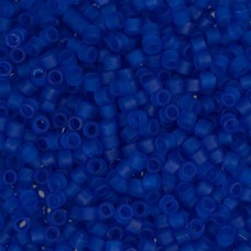 DB0748 Transparent Matte Cobalt Blue , Size 11/0 Miyuki Delica Beads, 5.2g appro...