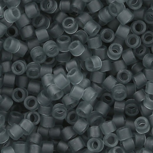 DB0749 Transparent Grey Matte, Size 11/0 Miyuki Delica Beads, 5.2g approx. 