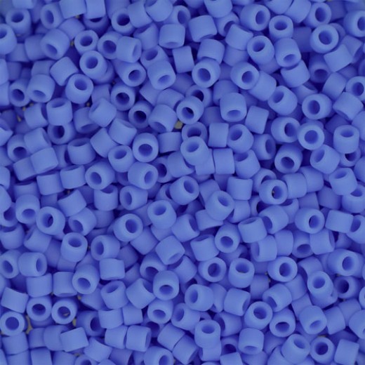 DB0760 Light Sapphire, Size 11/0 Miyuki Delica Beads, 5.2g approx.