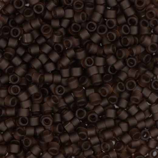 DB0769 Dark Brown , Size 11/0 Miyuki Delica Beads, 5.2g approx.