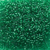 DB0776 Emerald Matte-Dyed, Size 11/0 Miyuki Delica Beads, 5.2g approx.