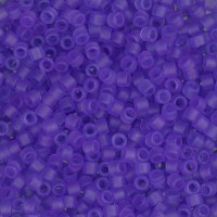DB0783 Purple Matte-Dyed, Size 11/0 Miyuki Delica Beads, 5.2g approx.