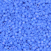 DB0881 Light Blue AB Matte Opaque, Size 11/0 Miyuki Delica Beads, 5.2 g approx.