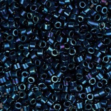 DB1005 Royal Purple AB Metallic Gold Luster, Size 11/0 Miyuki Delica Beads, 5.2g...