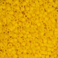 DB1132 Yellow Canary Opaque, Size 11/0 Miyuki Delica Beads, 5.2g approx.
