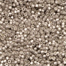 DB1159 Galvanized Semi-Frosted Pewter, Size 11/0 Miyuki Delica Beads, 5.2g appro...