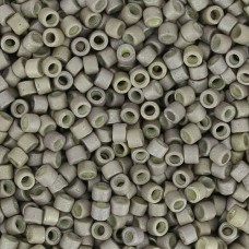 DB1168 Light Smoke Amethyst Galvanized-Dyed Matte, Size 11/0 Miyuki Delica Beads...