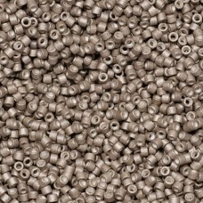 DB1169 Silver Pewter Galvanized Dyed Matte, Size 11/0 Miyuki Delica Beads, 5.2g ...