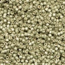 DB1170 Galvanized Matte Aloe, Size 11/0 Miyuki Delica Beads, 5.2g approx.