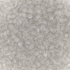 DB1408 Pale Taupe Transparent, Size 11/0 Miyuki Delica Beads, 5.2g approx.  *Bei...