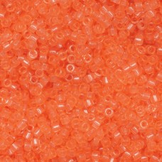 DB1411 Transparent Peach, Size 11/0 Miyuki Delica Beads, 5.2g approx. *Being dis...