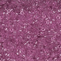 DB1413 Transparent Light Rose, Size 11/0 Miyuki Delica Beads, 5.2g approx. *Being discontinued by Factory*
