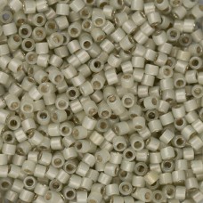 DB1453 Pale Green Lime Opal Silver Lined, Size 11/0 Miyuki Delica Beads, 5.2g ap...
