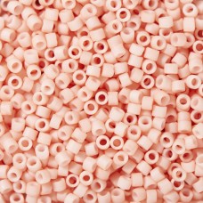 DB1513 Light Salmon Opaque, Size 11/0 Miyuki Delica Beads, 5.2g approx. *Being d...